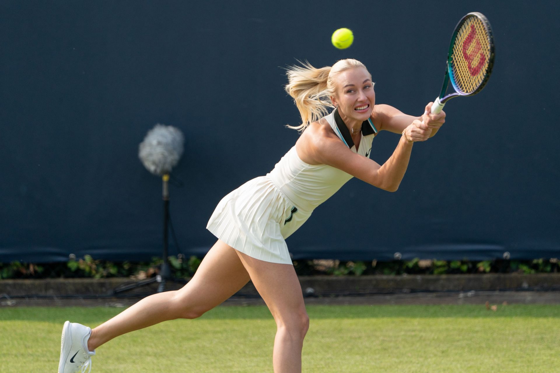 Anastasia Potapova at the Libema Open 2025. (Photo: Getty)